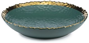 Keramická súprava tanierov Kati Green Gold 2ks
