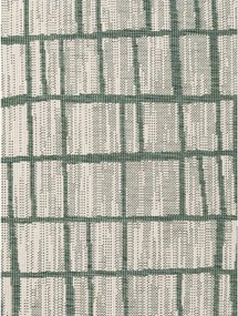 Zelený/krémovobiely okrúhly vnútorný a vonkajší koberec ø 160 cm Haringey Crouch – Ted Baker