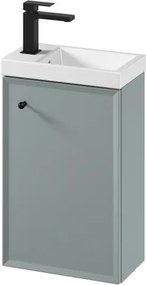 Cersanit S801-570 -Závesná kúpeľňová skrinka s umývadlom MILLE 40x22 cm mentolová