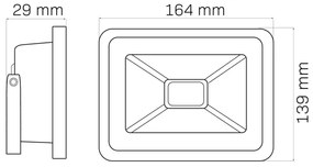 LED reflektor LED/30W/230V