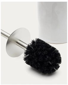 Krémová keramická WC kefa Savel – Kave Home