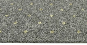 Koberce Breno Metrážny koberec AKZENTO NEW 92, šíře role 400 cm, sivá, viacfarebná