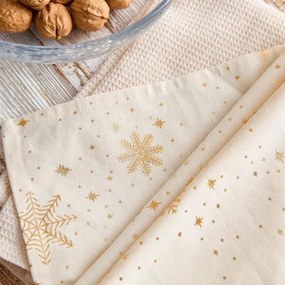 Sada kuchynských utierok STARBLOOM zlaté vločky 703393