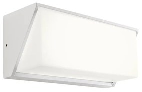 Vonkajšie nástenné svietidlo REDO SPECTRA LED biela 90237