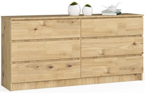 Komoda Koa III (dub artisan). Akcia -11%. Vlastná spoľahlivá doprava až k Vám domov. 1070707