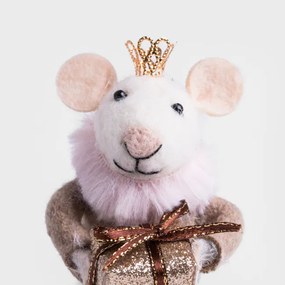 Závesná vianočná dekorácia PETTIES myška 709784