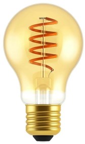 Rabalux Dekoratívna LED filament žiarovka s točeným vláknom, jantárová, E27, A60, 4 W, 280lm