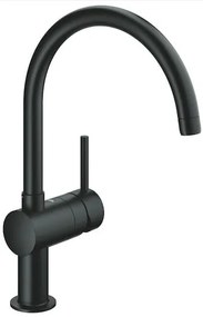 Drezová batéria GROHE Minta s otočným ramienkom velvet black 32917KS0, 1 ks