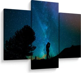 Obraz - Stretnutie pod hviezdami (90x60 cm)