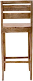 furniture-nabytek.cz - Barová stolička s opierkou z palisandrového dreva
