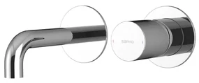 Sapho Sapho, ULTRATAP 2-prvková podomietková umývadlová batéria, hubica 16cm, chróm, UT118T