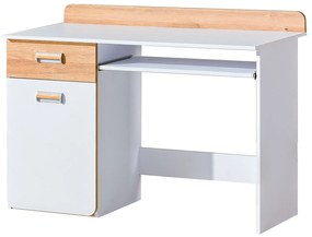 PC stolík Lavendon L10 (dub nash + lesk biely). Akcia -22%. Vlastná spoľahlivá doprava až k Vám domov. 1042040