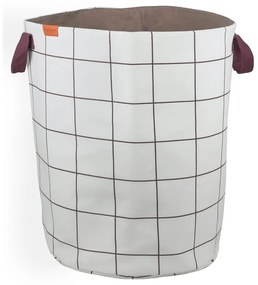 Krémový látkový kôš na bielizeň 5 l Mesh – Mette Ditmer Denmark