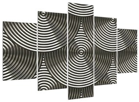 Abstraktný obraz - tvary (150x105 cm)