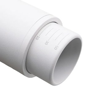 Bodové svietidlo do lištového systému MICA 1xGU10/25W/230V 1-fázové biela