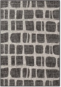 Čierny/krémovobiely vnútorný a vonkajší koberec 160x230 cm Haringey Ruskin – Ted Baker