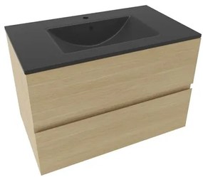 Kúpeľňová skrinka Naturel Verona 80x50x45,5 cm mat VERONA80SDU4, 1 ks