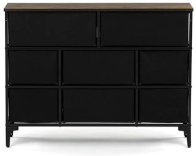 Autronic BONTEC Komoda 103x30x78cm, mdf, viacfarebná, AUK-W2104 BK Farba: Viacfarebná