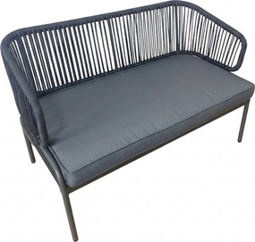 Sada záhradného nábytku Houseland Toronto pre 4 osoby sivá