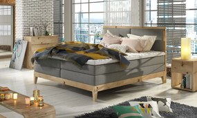 Boxspring posteľ massiv wood KIMBERLY