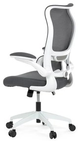 Autronic BONTEC Kancelárska stolička, hojdací mechanizmus, šedá sieťovina, KA-C807 GREY Farba: Šedá