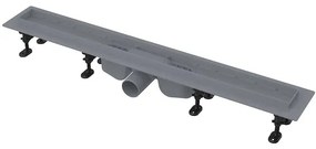 Sprchový žľab Alca 75 cm plast šedá APZ12-750