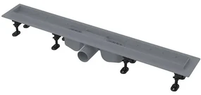 Sprchový žľab Alca 75 cm plast šedá APZ12-750
