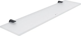 Nimco Polica bez ohrádky, 50 cm BORMO čierna - BRC 11091B-50-90