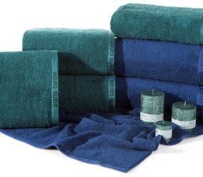 BAVLNENÝ UTERÁK PIERRE CARDIN EVI 70X140 CM TMAVOMODRÁ