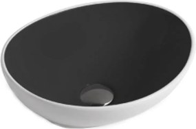 Mexen ELZA UMÝVADLO, 40x34 CM, BIELA ČIERNA, 21014077