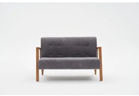 Dvojmiestna pohovka TUMI sivá