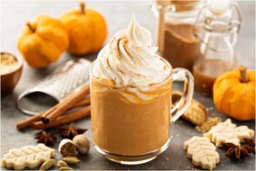 Obraz - Tekvicové latte (90x60 cm)