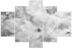 Obraz - Oblaky perie (150x105 cm)