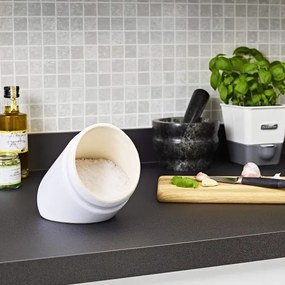 Cole&Mason - Keramická dóza na soľ WHITMORE