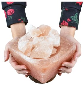 Soľná lampa kocka 3,5 kg