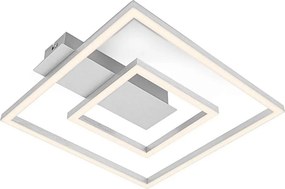 Briloner - LED Stropné svietidlo FRAME LED/22W/230V 3000K 30x32 cm matný chróm