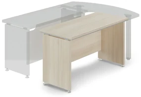 Konferenčný stôl TopOffice 135 x 60 cm, agát svetlý
