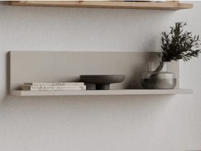 Polica na stenu Asko Living, 60 cm, béžový kašmír%
