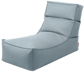 Svetlomodré polstrované záhradné ležadlo STAY – Blomus