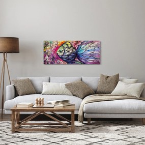 Obraz - Farebná rybička (120x50 cm)