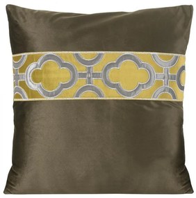 Obliečka na vankúš Odi 45x45 hnedá 333201