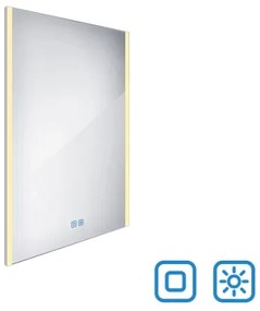 NIMCO ZP 11002VX - LED kúpeľňové podsvietené zrkadlo 3000-6500K 80x60 cm IP44