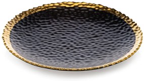 Keramická súprava tanierov Kati Black Gold 8ks