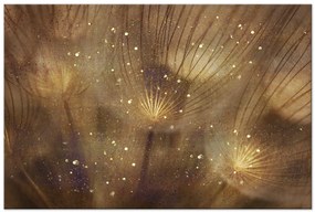 Artgeist Obraz - Golden Dandelions (1 Part) Wide Veľkosť: 90x60, Verzia: Standard