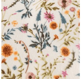 Mikroplyšová baránková deka HERBALIS, krémová Rozmer: 150 x 200 cm