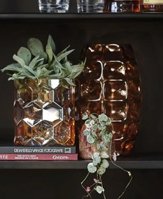 Sklenená váza VALDIMAR,  výška 26 cm