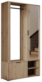 Predsieňová stena MIO 100 cm dub artisan