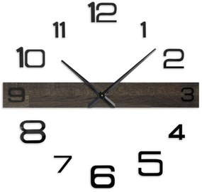 Minimalistické elegantné hodiny dubové drevo I SENTOP MAS023-BLACK-3169