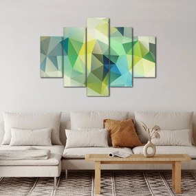 Obraz geometrické abstrakcie (150x105 cm)