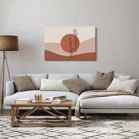 Obraz - Boho listy N⁰1 (90x60 cm)